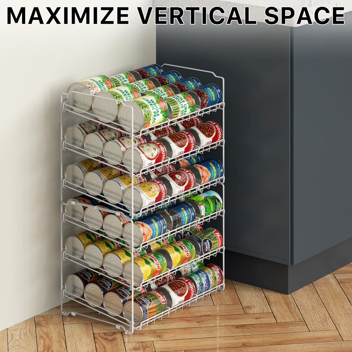 Simple Houseware assembly is quick with no extra hardware needed.