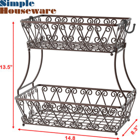 Simple Houseware stylish storage suitable for kitchen or living spaces