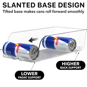 Simple Houseware clear thick plastic for durability and visibility