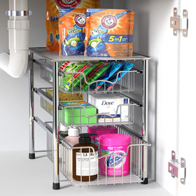 Top surface by Simple Houseware holds often-used items