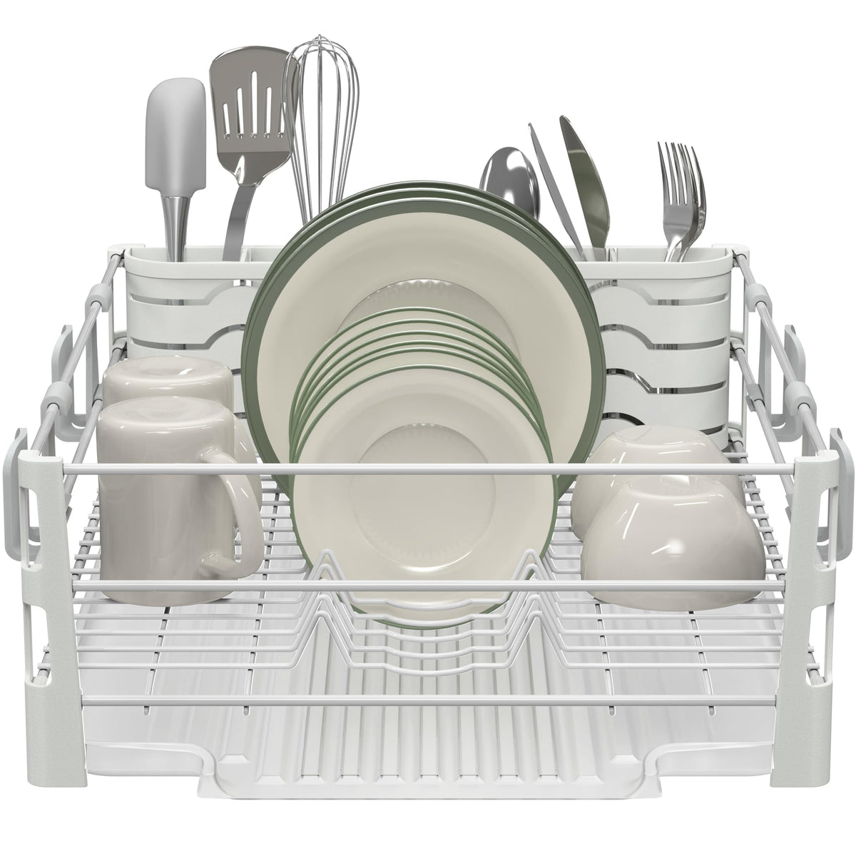 Simple Houseware utensil holder keeps cutlery neatly organized and within reach