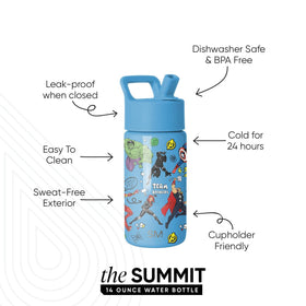 Simple Modern Avengers Summit dishwasher-safe bottle for quick cleanup