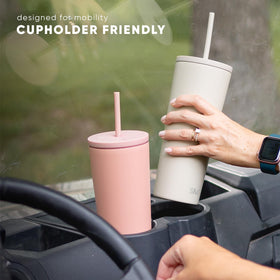 Simple Modern Classic 24oz capacity for daily hydration and workouts.
