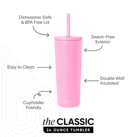 Simple Modern Classic Tumbler made of durable 18/8 stainless steel for everyday use