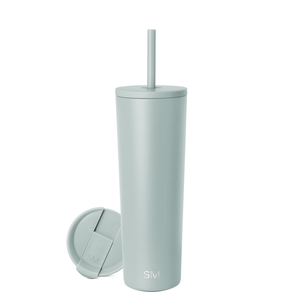 Simple Modern Classic Tumbler Sea Glass Sage body—durable stainless steel for daily hydration.
