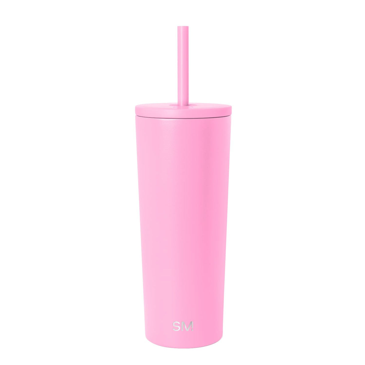 Simple Modern Classic Tumbler with straw lid in 24oz keeps drinks fresh on the go