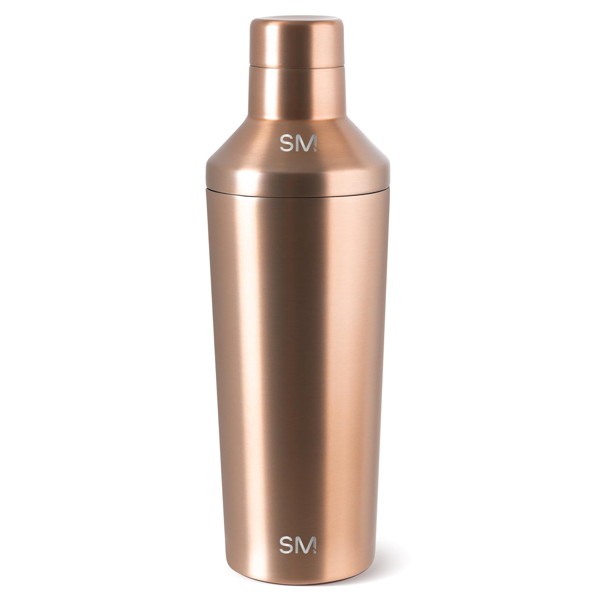 Simple Modern cocktail shaker 20oz with double-wall insulation keeps drinks cold for hours.