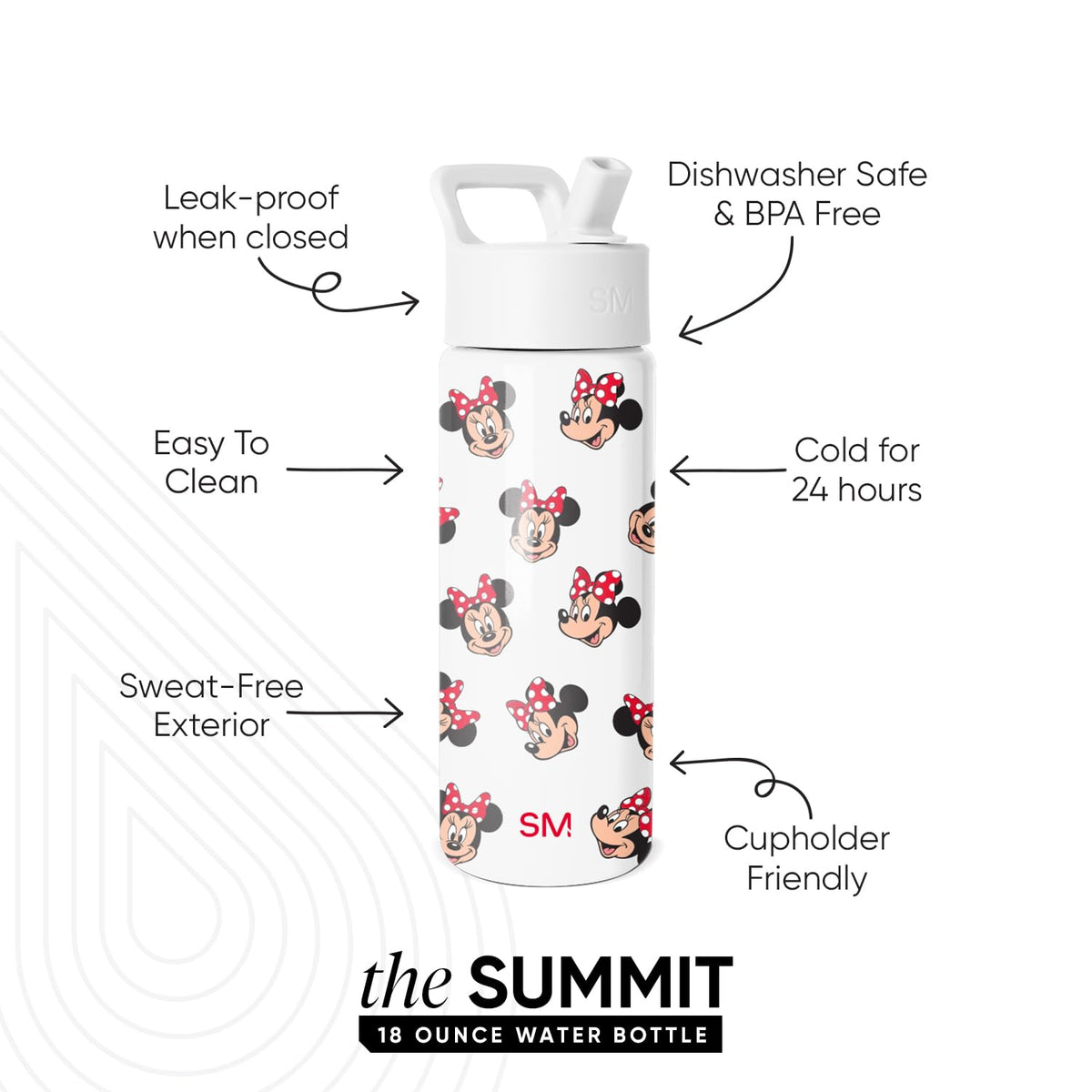 Simple Modern 18oz kids tumbler in stainless steel keeps drinks cold