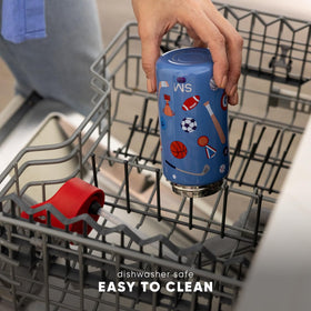 Dishwasher-safe Simple Modern Summit bottle for easy cleaning after activities.