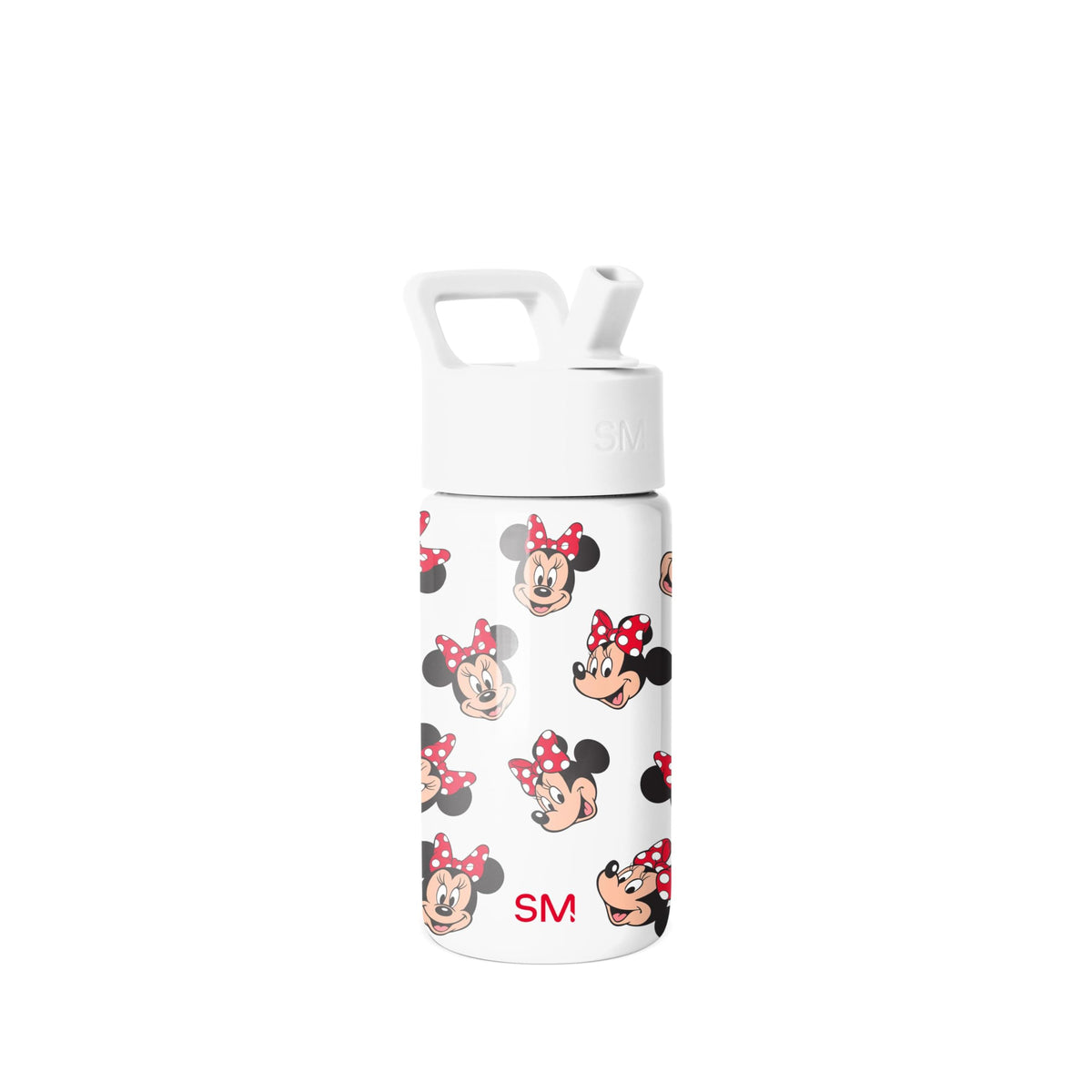 Simple Modern Kids Summit Minnie Mouse bottle with 14oz capacity for school days.