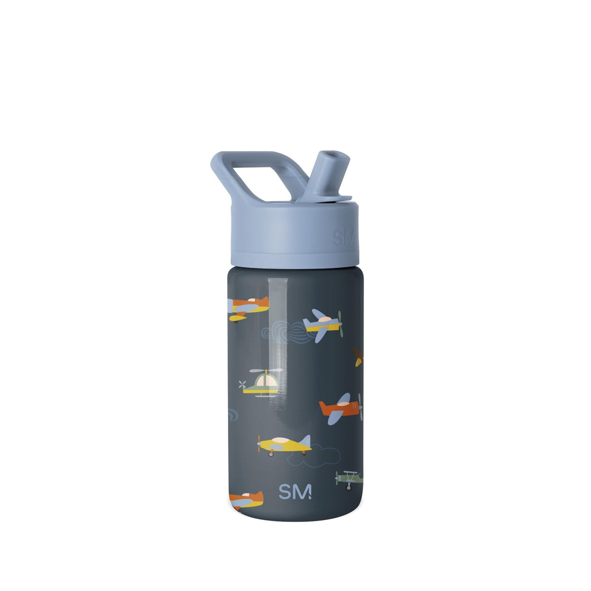 Simple Modern Kids Summit bottle with straw lid shown for on the go comfort