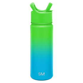 Simple Modern Kids Summit bottle with straw lid for spill-free hydration at school.