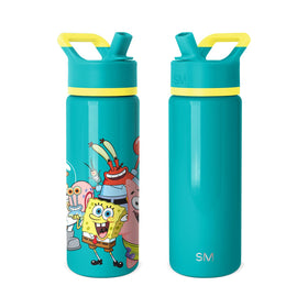 Simple Modern Kids Summit double-wall stainless steel 18oz keeps beverages cold for hours.