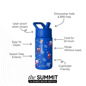 Simple Modern Kids Summit double-wall insulation keeps drinks cool and refreshing.