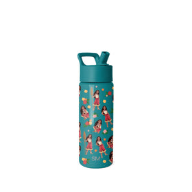 Simple Modern Kids Summit Moana bottle front view for school hydration