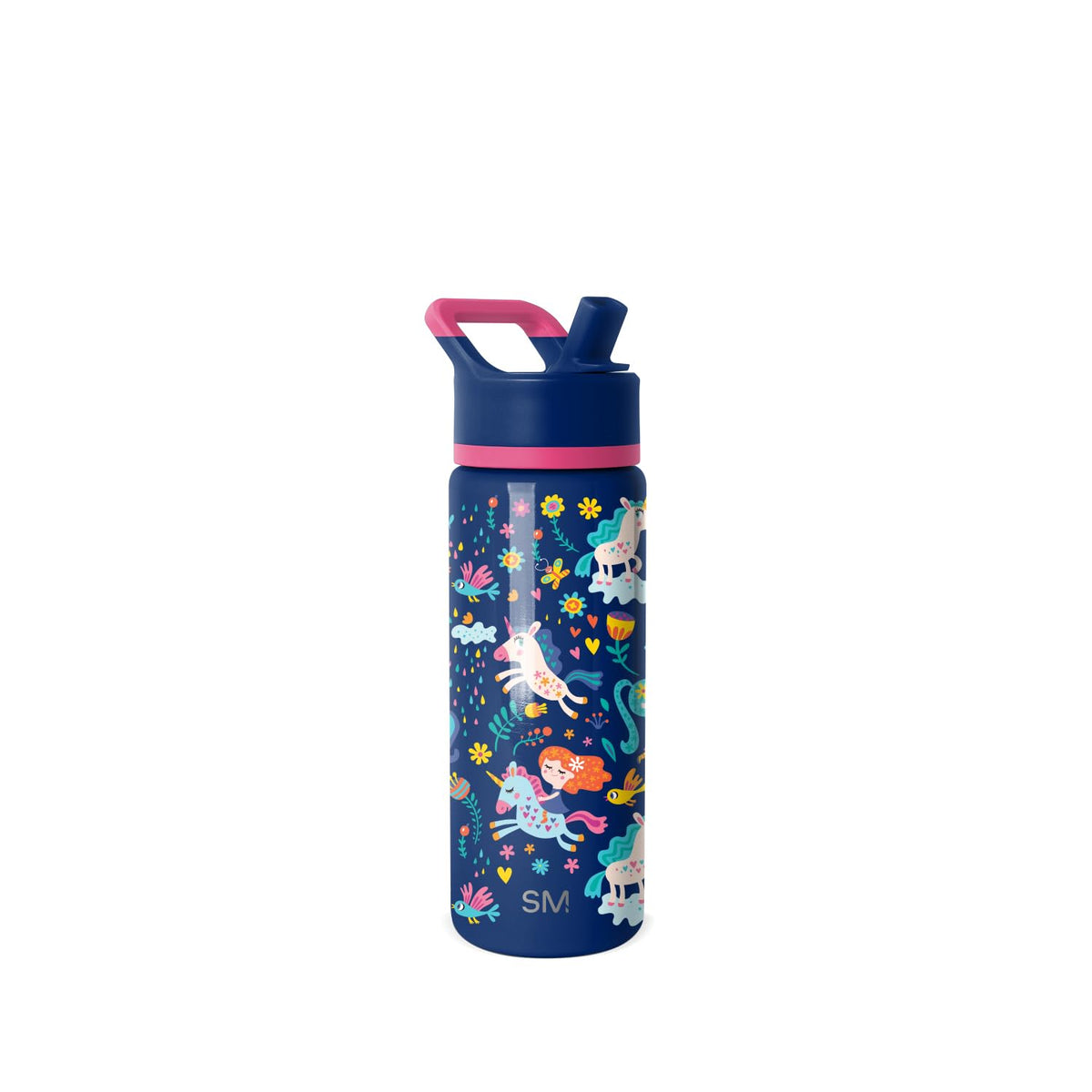 Simple Modern Kids Summit 18oz bottle with straw lid, perfect for active kids on the go.