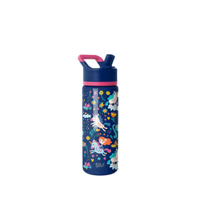 Simple Modern Kids Summit 18oz bottle with straw lid, perfect for active kids on the go.