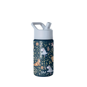 Simple Modern Kids Summit straw-lid close-up showing leak-free use