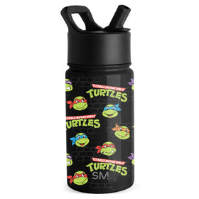 Simple Modern Kids Summit bottle with straw lid, leakproof when closed.