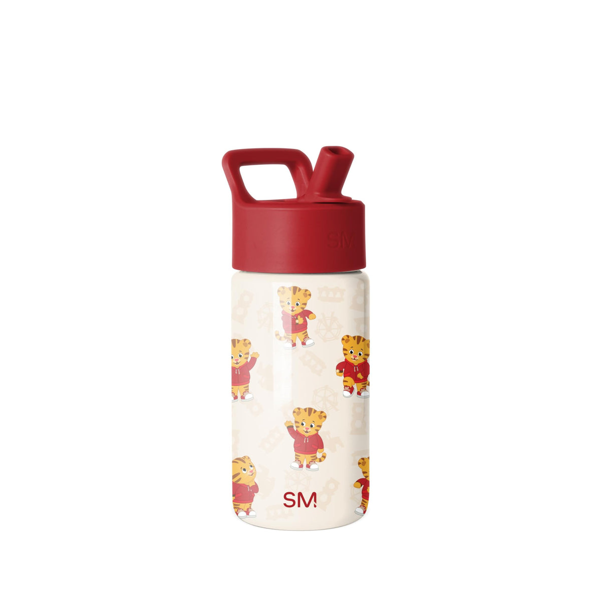 Simple Modern Summit bottle with Daniel Tiger art and straw lid for everyday use.