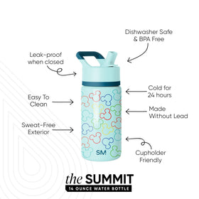Simple Modern Kids Summit Mickey Mouse design side view showing kid-friendly size