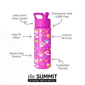 Simple Modern Kids Summit is dishwasher safe for easy cleanup after school.