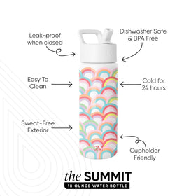 Simple Modern Kids Summit side profile highlights ergonomic shape for little hands.