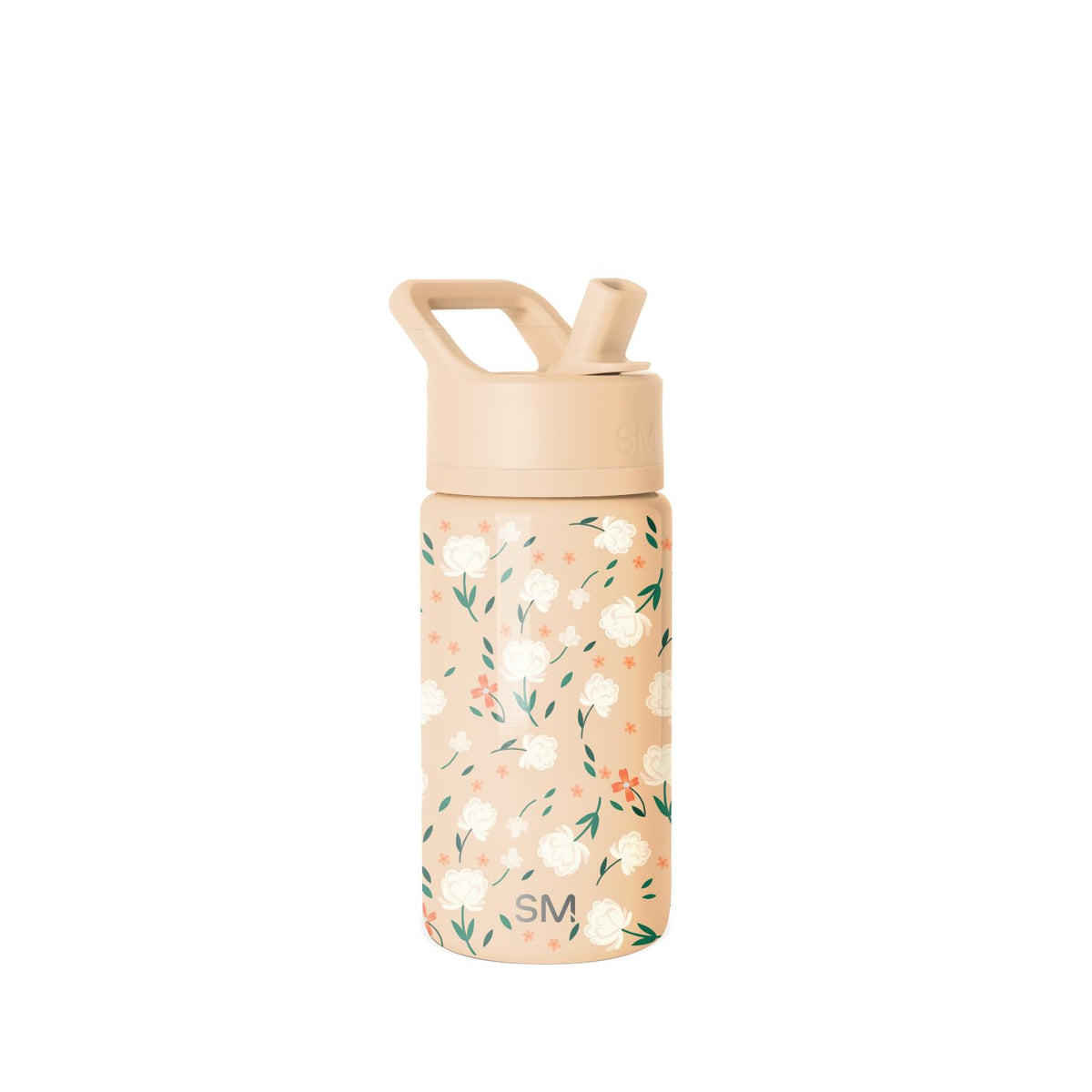 Simple Modern Kids Summit bottle with Chloe Floral straw lid, ideal for school hydration
