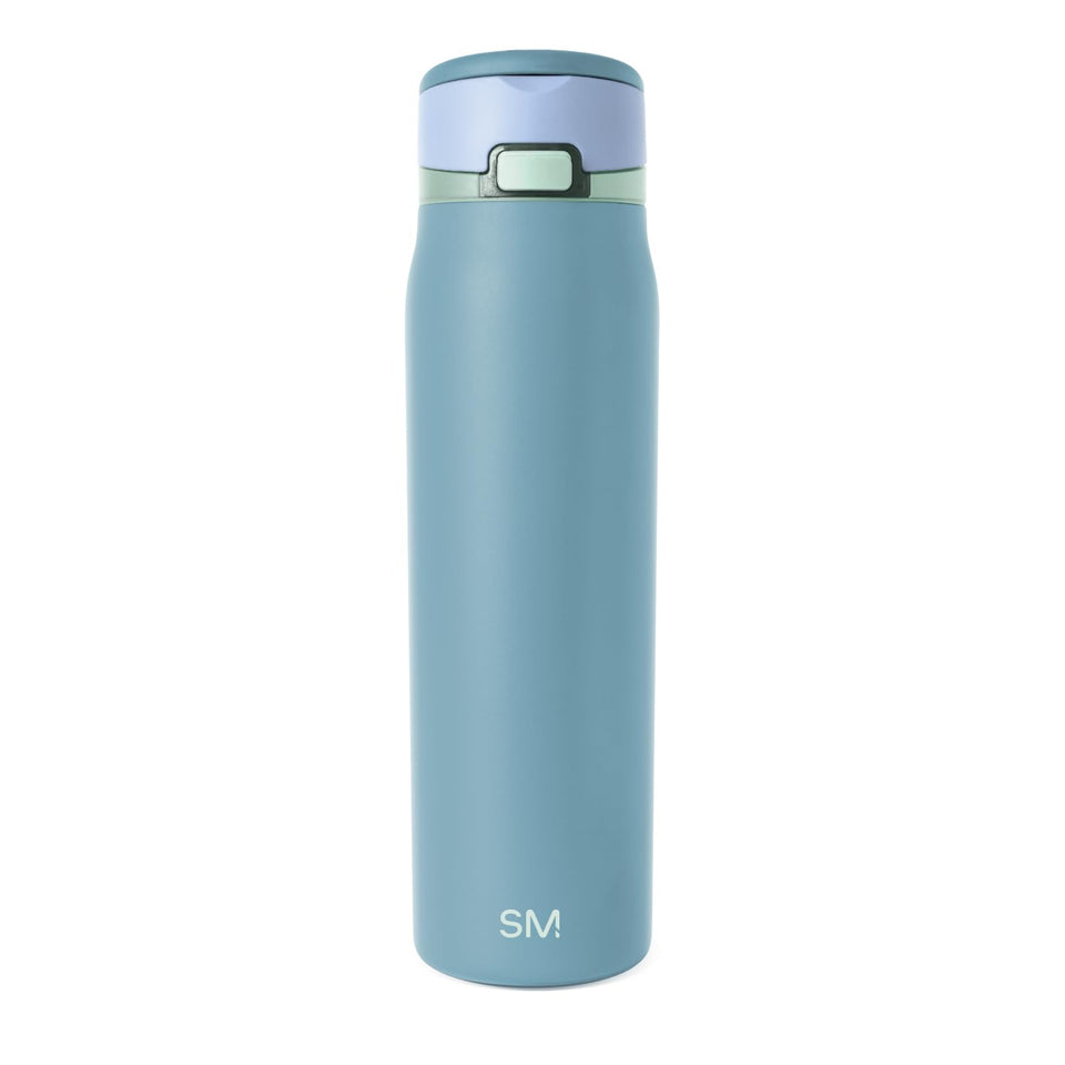 Simple Modern Mesa Loop 30oz bottle with covered straw for smooth sipping on the go