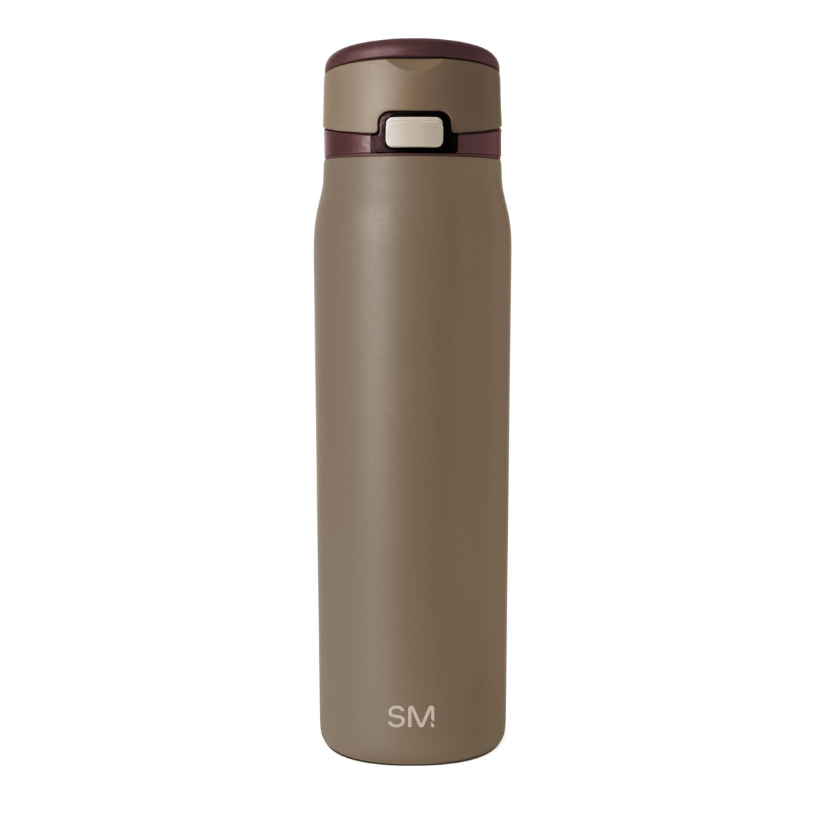 Simple Modern Mesa Loop bottle front view highlighting cupholder-friendly design