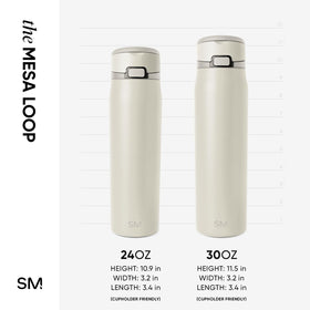 Simple Modern Mesa Loop silicone-base bottle cushions set-downs with quiet landings.