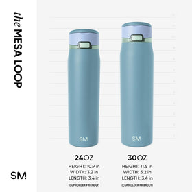 Simple Modern Mesa Loop contoured straw for smooth, mess-free sipping