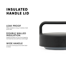 Simple Modern Provision Food Jar featuring double-wall insulation preserves heat or cold.