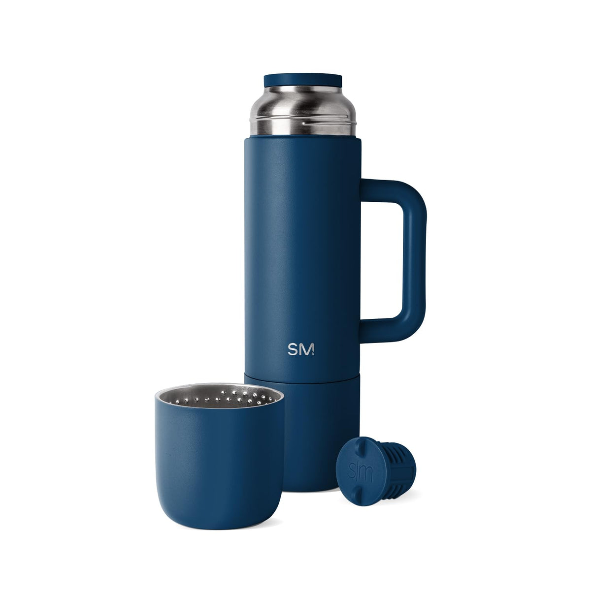 Simple Modern Roam 36oz insulated bottle keeps beverages hot or cold for hours.