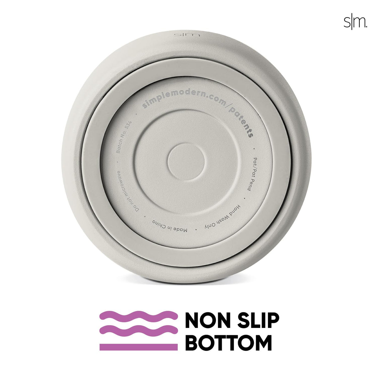 Double-wall insulation reduces condensation on the Rocks ice bucket.