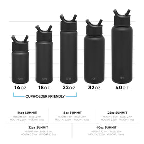 Leak-proof straw lid keeps beverages contained during travel.