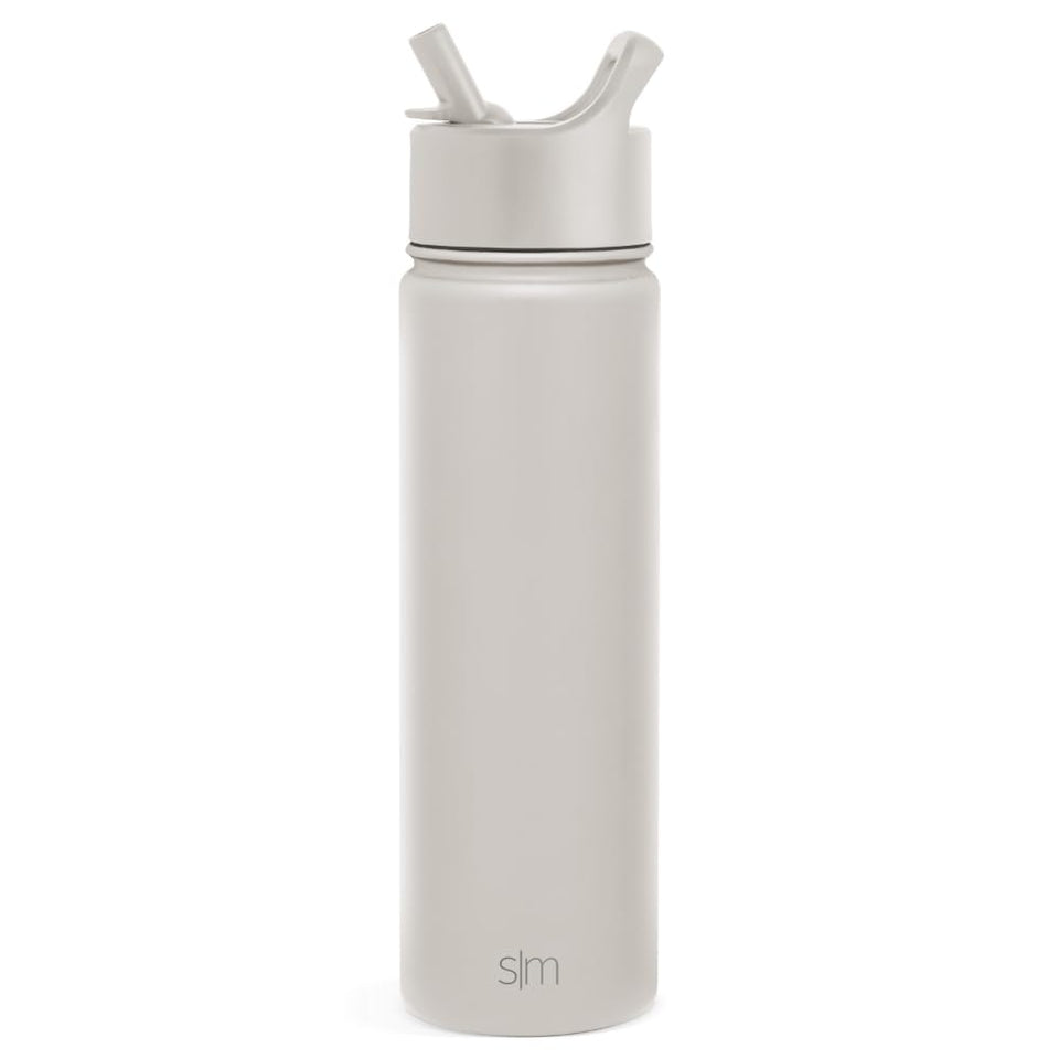 Simple Modern Summit 22oz bottle with straw lid for easy sipping on the go.
