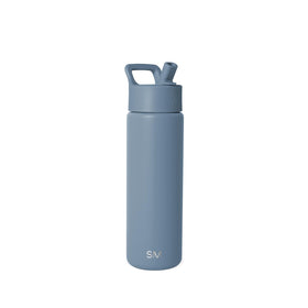 Simple Modern Summit bottle with straw lid, leak-proof on-the-go hydration.