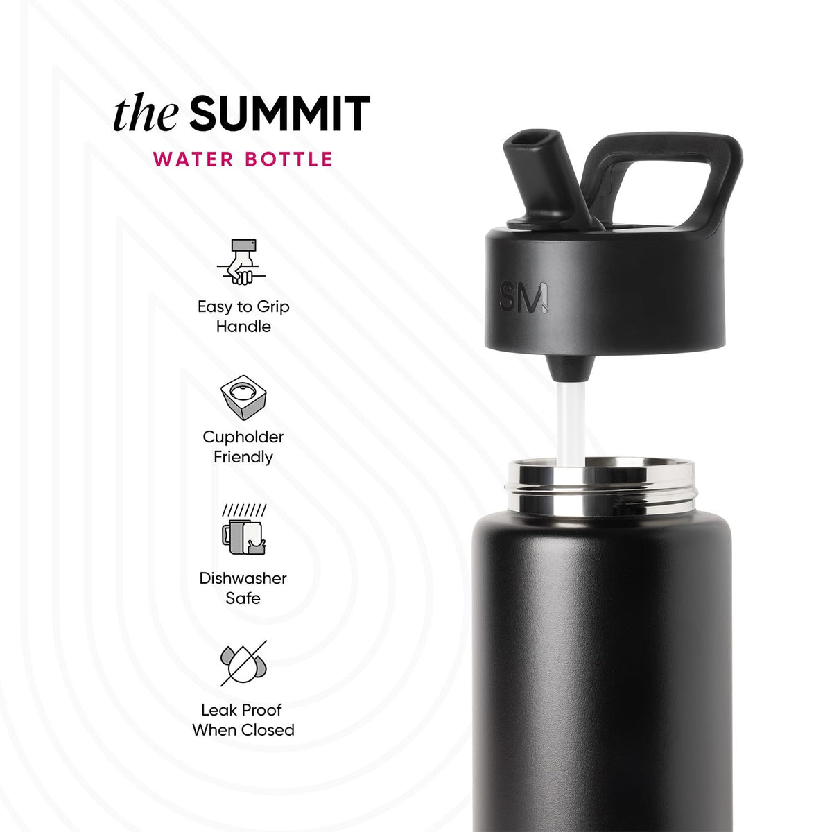 Simple Modern Summit 18/8 stainless steel, durable and toxin-free hydration