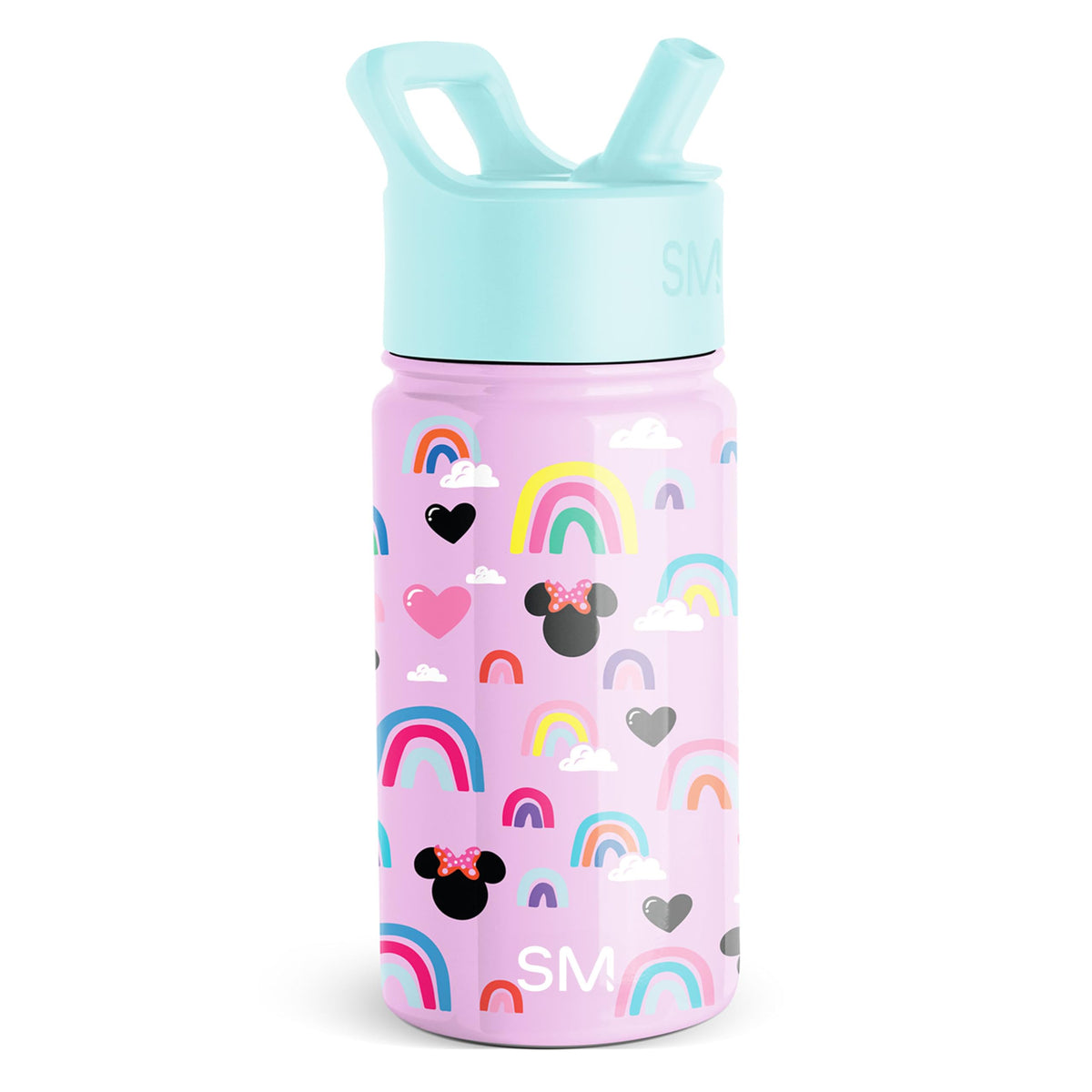 Simple Modern Summit bottle with straw lid and Minnie Mouse design for kids on the go