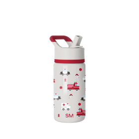 Simple Modern Summit kids bottle with straw lid closed for toddlers' daily hydration.