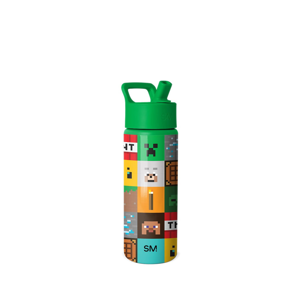 Simple Modern Summit water bottle with straw lid keeps kids hydrated at school.