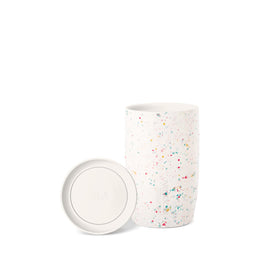 Simple Modern travel mug with 360° lid for easy sipping on the go.