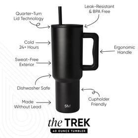 Simple Modern Trek straw lid with four-way threading for flexible sip angles.