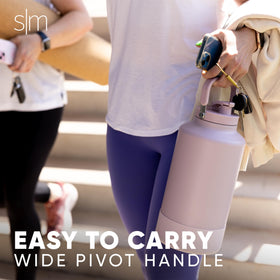 Simple Modern Trek Pivot chug lid for fast hydration on the go.