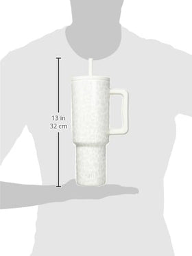 Trek straw lid with dual straws for flexible sipping