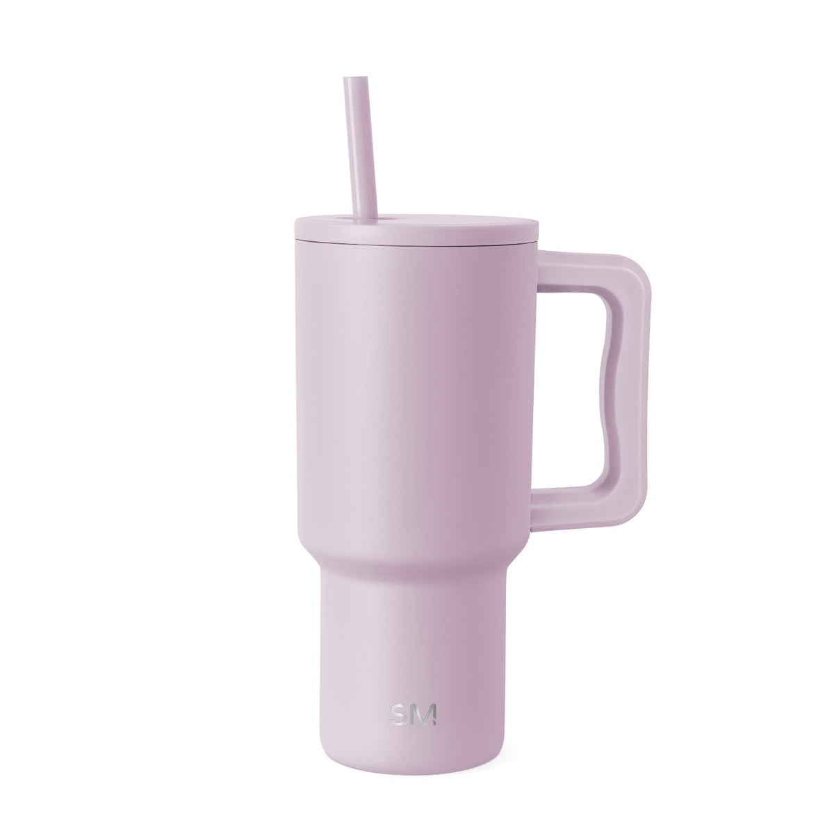 Simple Modern Trek 30 oz tumbler with handle and straw lid in lavender mist for on-the-go hydration