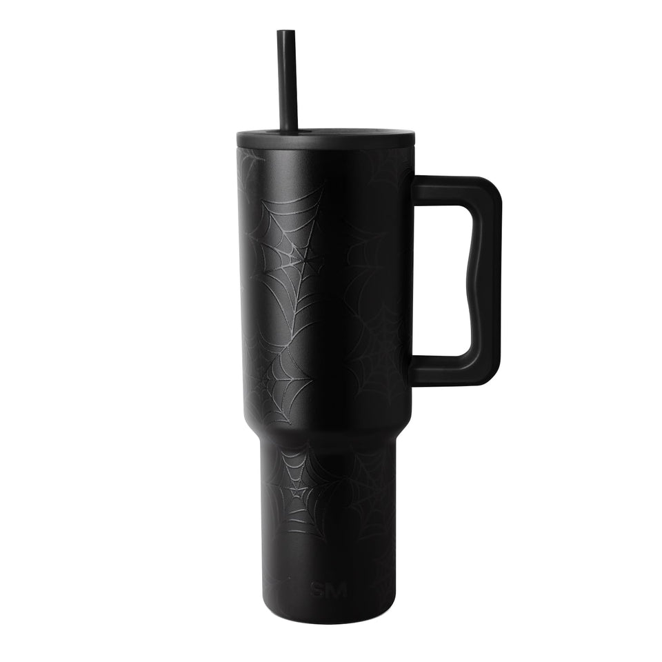 The Simple Modern Trek tumbler with handle offers ergonomic grip for on-the-go hydration.