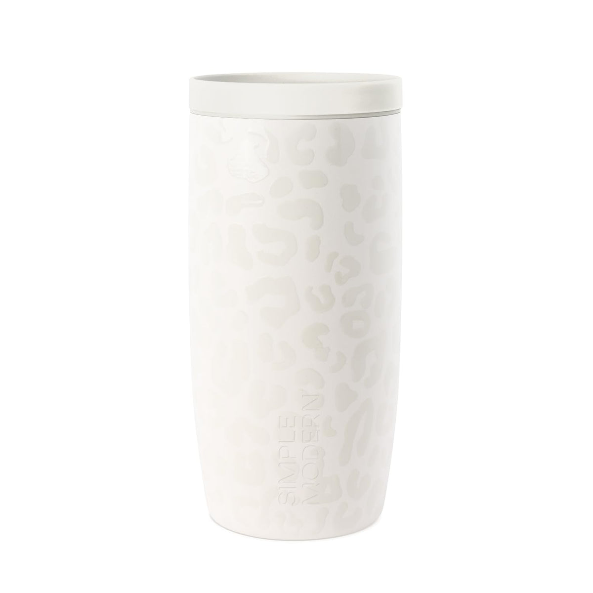 Simple Modern Voyager 360-lid: sip from any angle, ideal for busy mornings.
