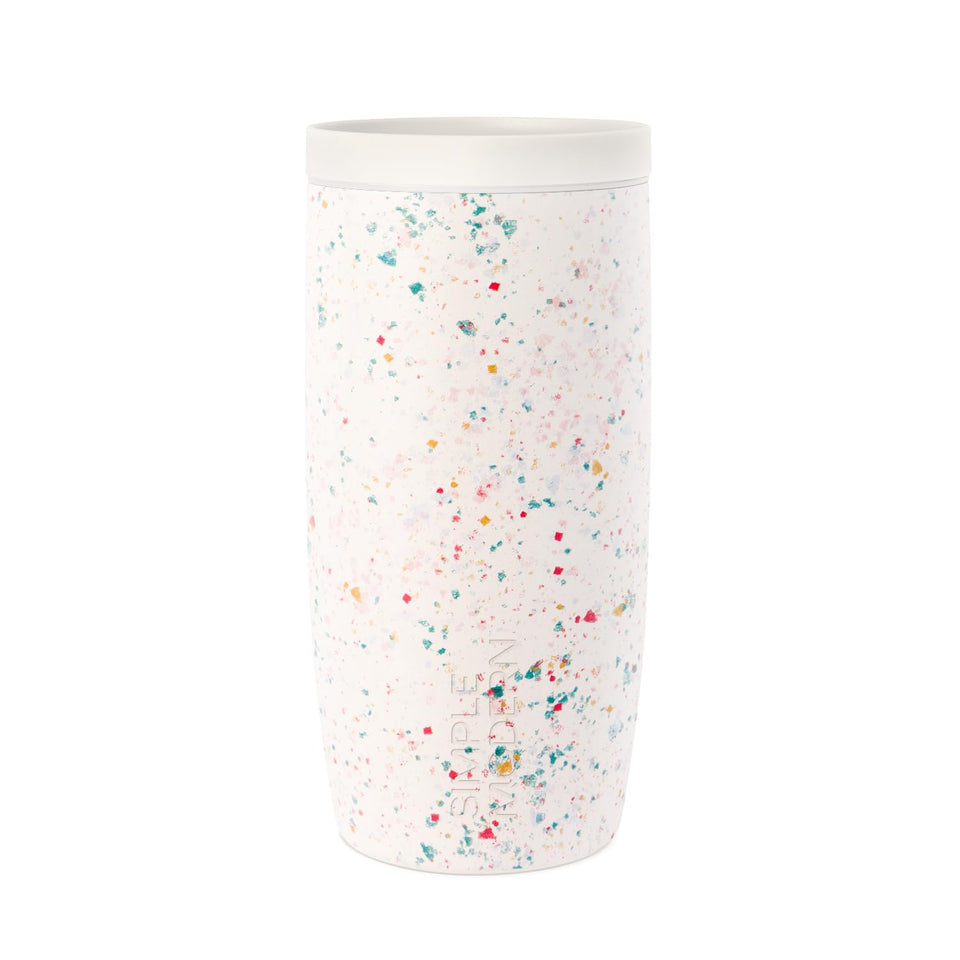 Simple Modern Voyager Signature mug with 360° lid for effortless sipping anywhere